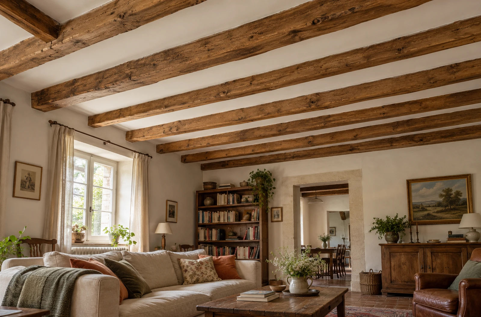 Habillage du plafond entre poutres : quelle solution choisir ?